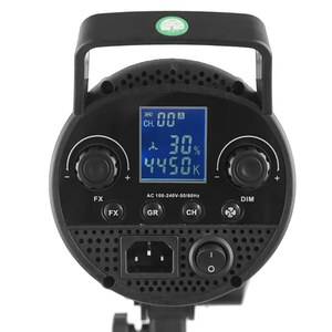 300w视频工作室灯，带5600K日光连续照明CRI96 + 用于电影、直播、摄影 - Product Image 5