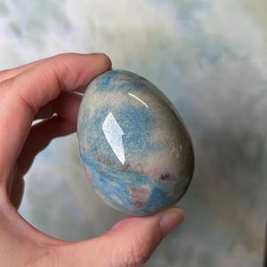 <b>Wholesale</b> Top Quality Trolleite <b>Egg</b> Crystal Healing Natural Polished Stone for Unique Home Decor and Holiday Gifts - Product Image 1