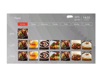 Système IPTV hospitalier Dibvision prenant en charge les messages de bienvenue, la diffusion en direct, la VOD et les introductions culinaires