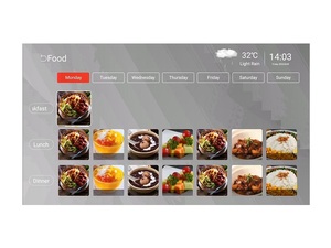 Système IPTV hospitalier Dibvision prenant en charge les <span class=keywords><strong>messages</strong></span> de bienvenue, la diffusion en direct, la VOD et les introductions culinaires - Product Image 6