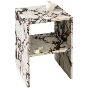New Luxury Living Room Coffee Table Set <strong>Artificial</strong> <strong>Stone</strong> Calacatta Viola Drawers Home Decorative Side Tables Sintered <strong>Stone</strong> - Product Image 1
