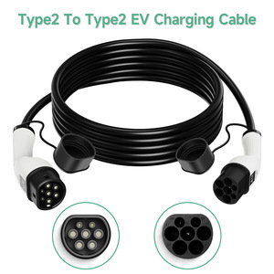 Cable de Carga para Vehículos Portátil de 22KW, Nuevo, Directo de Fábrica E-mingze, Cable de Extensión Trifásico de 32A, Tipo 2 - Product Image 2