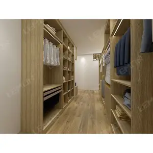 Bedroom Closet Wood Wardrobe Cabinet Modern Wardrobe Furniture Wardrobe Amoires