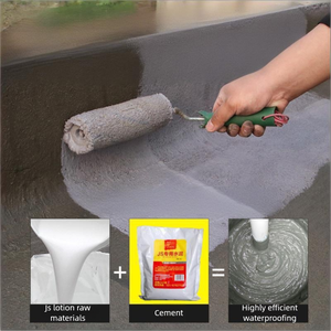 Peinture d'étanchéité pour toiture modifiée au polymère liquide Oakhouse JS K11, <span class=keywords><strong>ciment</strong></span>, réparation des fuites, peinture écologique de qualité potable - Product Image 1