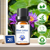 100% Huile de lotus bleu de haute qualité naturelle pure pour les soins du visage