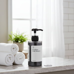 [SOY LAB] Shampooing gel pour cheveux bouclés aux haricots noirs 500 ml - Anti-pelliculaire et régulateur de sébum, lavage quotidien doux pour des cheveux doux et un cuir chevelu équilibré - Product Image 3