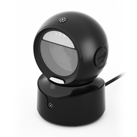 Lecteur de codes QR omnidirectionnel 2D de haute qualité Tinkma avec LED / Filaire (USB/COM) 2600 lectures/secondes Noir en stock