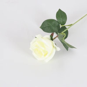 Fiori Artificiali di Rosa Rossa in Seta, Decorazioni Floreali Finte per Matrimoni, Feste <span class=keywords><strong>e</strong></span> Composizioni in Vaso - Product Image 6