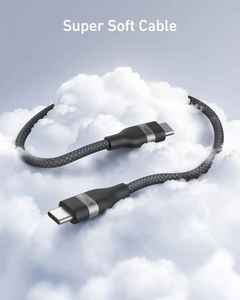 Cable USB C a USB C Anker Nano 240W, Cable Trenzado Flexible Multicolor, Carga Rápida, para la Serie 16 A82E2, 240W USB C a US - Product Image 2