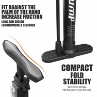 Pompe à vélo BAIMEI, pompe à pied haute pression pour pneus, gonfleur d'air pour VTT, cyclisme, vente en gros OEM