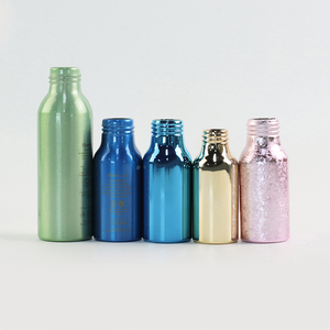 Impresión personalizada botella de tornillo de aluminio 30ml 50ml 60ml 100mL botella de bomba de pulverización de niebla de aluminio para champú limpiador - Product Image 1