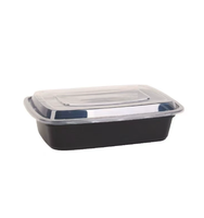 Vente directe usine – Contenants alimentaires jetables en plastique PP écologiques de qualité alimentaire pour sushis, nouilles, repas, restaurants et fêtes