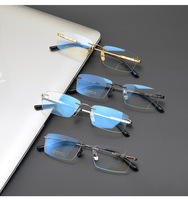 Montures de lunettes unisexes en titane, rectangulaires, avec motif imprimé, pour hommes, de Shenzhen