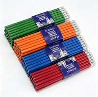 Crayon en caoutchouc Hb, crayon de couleur, crayon en bois pour étudiants, crayon de bonne qualité pour les tests scolaires