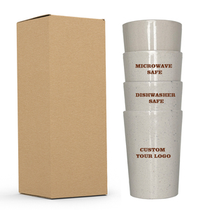 Pha cà phê Cup cho hot BPA free nhựa cà phê căn cứ 12oz tiện dụng cà phê uống Cup cho cafe Đảng cắm trại <span class=keywords><strong>Stackable</strong></span> ly - Product Image 5