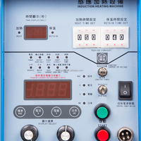 Chauffe-métal à induction haute fréquence 15KW, machine de chauffage par induction pour le forgeage