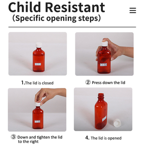 Bouteille ovale en plastique, contenant ovale de toutes tailles, 30 ml - Product Image 2