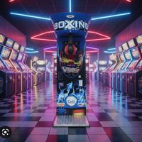 Machines de boxe de haute qualité les plus vendues, machines de jeu à monnayeur pour centres commerciaux, parcs d'attractions et salles d'arcade