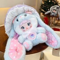 Nommi 400% champignon série Kawaii mignon fille Anime dessin animé Figure boîte mystère pour cadeau d'anniversaire et décor de chambre