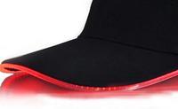 Berretto da Baseball e cappello da Baseball con cappello illuminato a LED alla moda all'ingrosso berretto sportivo regolabile per feste Hip-Hop