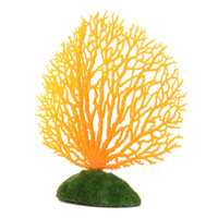 Décorations d'aquarium écologiques de style moderne, maison pour poissons, paysage de réservoir, épine de mer en silicone colorée, corail souple, emballé en boîte, 5W