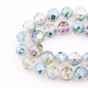 Perline in Cristallo per Creazione di Gioielli, Perle Rotonde Satinate per Collane, Bracciali, Orecchini, Ciondoli, Accessori Fai-da-Te, 5 Fili/Lotto - Product Image 2