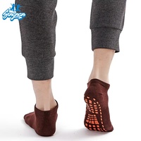 Chaussettes antidérapantes de haute qualité pour hommes, femmes et enfants – Lot en gros de chaussettes courtes antidérapantes amusantes pour l'été, le trampoline et le yoga
