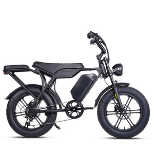 Vélo de montagne électrique en stock local aux États-Unis, 72V 60V 30Ah 1000W, 7 vitesses, pneus larges 20*4 pouces, 30 mph, transmission T8 7 vitesses - Product Image 6