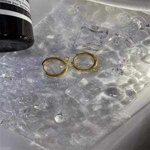 ลด 50% พร้อมส่ง อุปกรณ์ทำเครื่องประดับ DIY ต่างหูแบบห่วงสำหรับผู้หญิง ชุบทอง กันน้ำ ทำจากสแตนเลส - Product Image 3