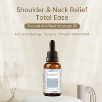 OEM/ODM Huile de massage complète du corps Cou Épaule Soulagement des douleurs Relaxation musculaire Grattage du dos Nourrir Cou Épaule Huiles essentielles