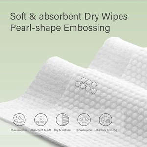 Pack de lingettes humides de voyage écologique conçu sur mesure Prix propre Paquet unique pour surfaces de cuisine Fabriqué au Vietnam - Product Image 4