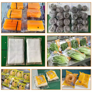 เครื่องบรรจุภัณฑ์แบบเปียกสำหรับอุตสาหกรรมอาหาร บรรจุภัณฑ์แบบซอง บรรจุ ห่อ ปิดฉลาก ฟอยล์/ถุง/ฟิล์ม - Product Image 3