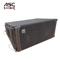 LA-210P Sistema de Sonido Profesional de Altavoces Activos de Línea de 2 Vías con Doble Woofer de 10 Pulgadas