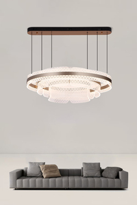 Lampe <span class=keywords><strong>de</strong></span> plafond moderne simple personnalisée, lustre LED <span class=keywords><strong>de</strong></span> luxe, salon, salle à manger, bureau, luminaire suspendu haut <span class=keywords><strong>de</strong></span> gamme - Product Image 2