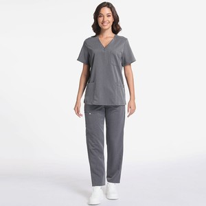 Uniforme medica ospedaliera Unisex medico e infermiere Set Spa Pet ospedale uniforme da lavoro di grandi dimensioni - Product Image 3
