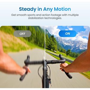 Caméra d'action Xtra Edge, vidéo 4K, écran 2,25 pouces, étanche 50 m, caméra sportive - Product Image 3