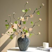Y-059 Zijden Orchidee Kunstbloemen Verwelkte Takken Chinese Zen-stijl Hoge Simulatie Geurende Ingang Decoratie Bloemstuk