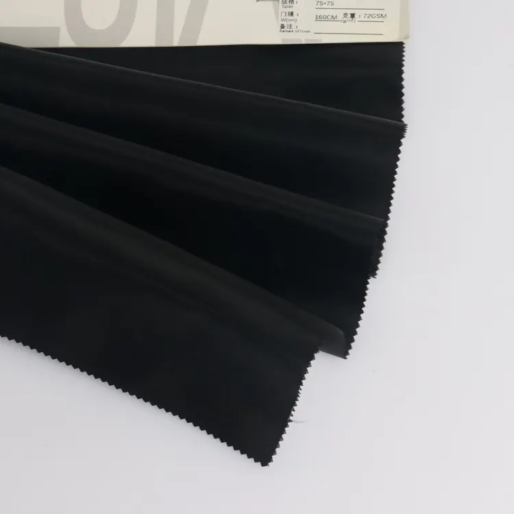 210T bio degradable polyester taffeta fabric for lining
