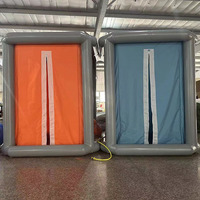 Tentes personnalisables de haute qualité pour le bain et la désinfection Colonne gonflable en PVC pour tente gonflable Tente de décontamination