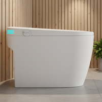 WC monobloc automatique Dayao 8807S avec chasse d'eau automatique, siège chauffant à séchage à l'air, bidet intelligent, télécommande, siphon en S, garantie 2 ans