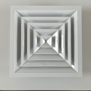 NHÔM VUÔNG khuếch tán không khí <span class=keywords><strong>AC</strong></span>/sưởi ấm Trung Quốc ngoài trời bệnh viện phòng tập thể dục giặt phòng tầng hầm trường học công viên cầu thang - Product Image 3