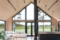 Villa préfabriquée moderne de style européen, station de villégiature élégante pour les ménages avec un faible coût énergétique et un assemblage rapide.