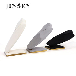 Présentoir de Luxe en Velours pour Colliers et Bijoux – Mannequin Buste pour Vitrine et Comptoir - Product Image 1