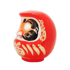 Sıcak satış toptan reçine emici japon tasarım kırmızı Daruma bebek - Product Image 3