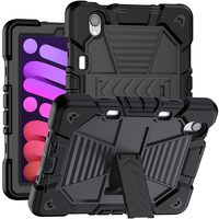 Étui de protection combiné en plastique rigide et silicone pour iPad Mini 6 7 8,3 pouces avec bandoulière