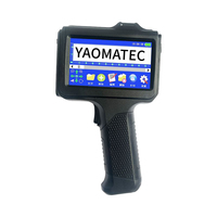 Impresora de inyección de tinta portátil Yaomatec de 12,7mm para número de lote de logotipo de fecha y codificación digital para cajas de cartón y cajas