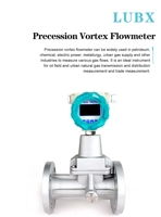 Intelligent Precession Vortex Flowmeter with Digital Display for Coal Gas, Natural Gas, Oxygen and Biogas