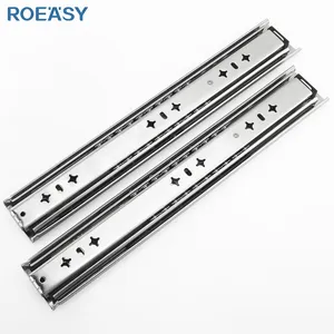 ROEASY cassetto a chiusura automatica scorrevole 53mm cassetto scorrevole solf guida chiusa cassetto di bloccaggio per carichi pesanti scivolo telescopio maniglia per armadio