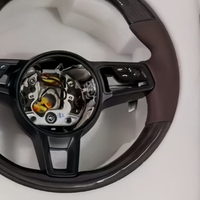 Volant en fibre de carbone pour Porsche Panamera 970 971 Cayenne Macan 996 997 718 991 911 - Nouveaux modèles améliorés