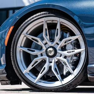 Rines de Aleación Cóncavos Plateados Personalizados Hunt NF11 Forged de 18 y 22 Pulgadas, 5x120 5x112 5x114.3 para <span class=keywords><strong>Ferrari</strong></span> 812 GTS BMW M4, Ruedas de Auto de Lujo - Product Image 1